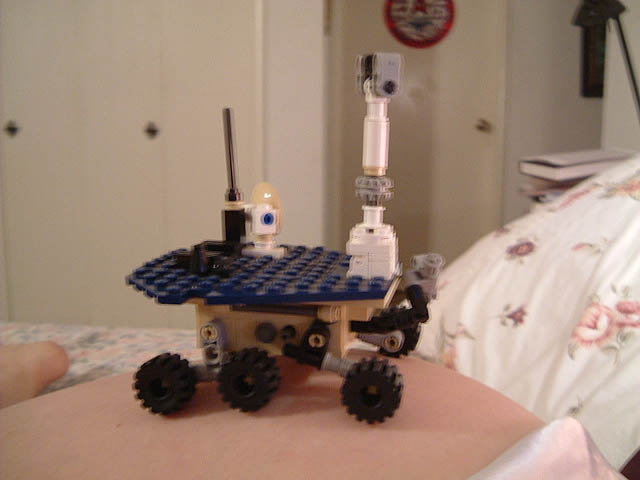 Rover: There's nowhere to go from here! JPL: Ah, Grasshopper...!!