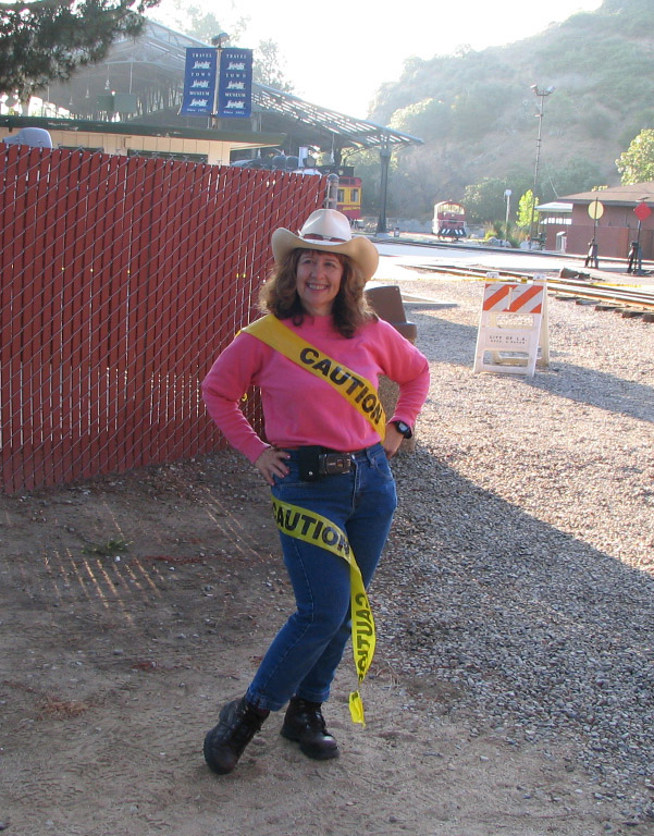 Miss Caution Tape of 2006, Dangerous Curves indeed!